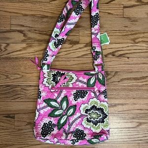 NWT! Vera Bradley Priscilla Pink Hipster crossbody
